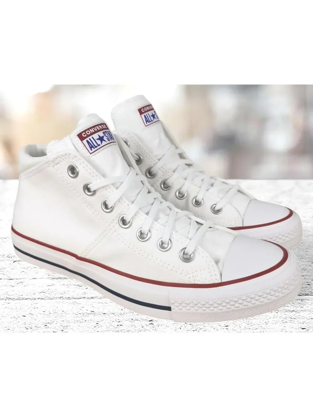 Converse All Star CTAS Madison Mid White‎ Womens Athletic Sneaker Size 7 New